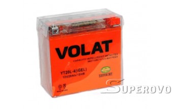 Купить аккумулятор VOLAT YT20L-4(iGEL) (20 A/h), 240A в Березе